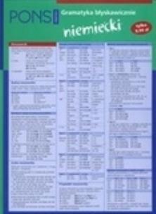 Okładka książki Gramatyka błyskawicznie niemiecki