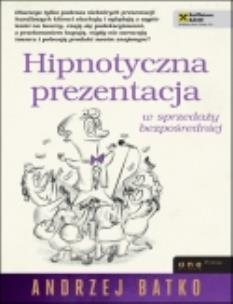Okładka książki Hipnotyczna prezentacja w sprzedaży bezpośredniej.