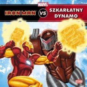 Okładka książki Iron Man vs Szkarłatny Dynamo