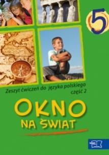 Okładka książki J. Polski SP 5 Okno na świat ćwiczenia cz. 2