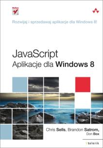 Okładka książki Javascript. Aplikacje dla windows 8