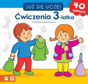 Okładka książki Już się uczę. Ćwiczenia 3-latka