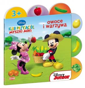 Okładka książki Klub Przyjaciół Myszki Miki. Owoce i warzywa