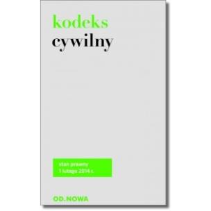 Okładka książki Kodeks cywilny 01.02.2014 BR