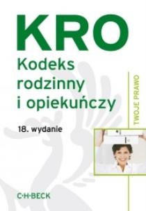 Okładka książki Kodeks rodzinny i opiekuńczy