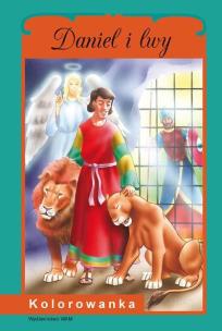 Okładka książki Kolorowanka. Daniel i lwy