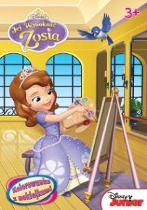 Okładka książki Kolorowanka z naklejkami - Jej Wysokość Zosia