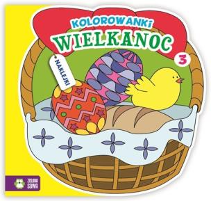 Okładka książki Kolorowanki wielkanocne cz. 3