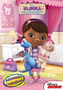 Okładka książki Kolorowanki z najklejkami Klinika dla pluszaków