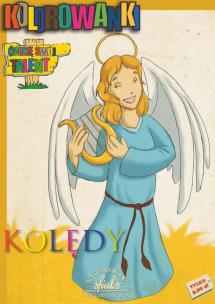 Okładka książki Kolorowanki-Kolędy
