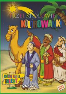 Okładka książki Kolorowanki-Trzej Królowie