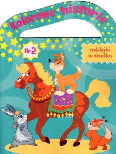 Okładka książki Kolorowe historie nr 2 (z naklejkami)
