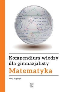 Okładka książki Kompendium wiedzy gimnazjalisty. Matematyka BR