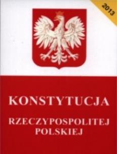 Okładka książki Konstytucja Rzeczypospolitej Polskiej