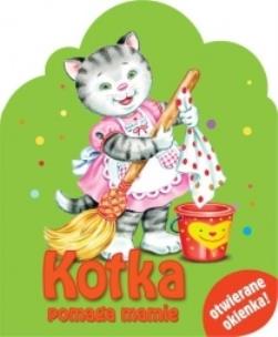 Okładka książki Kotka pomaga mamie