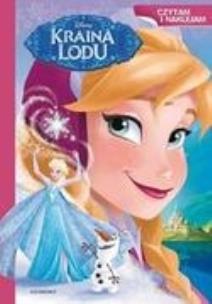 Okładka książki Kraina Lodu. Czytam i naklejam