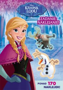 Okładka książki Kraina Lodu. Zadanie naklejanie
