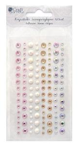 Opakowanie Kryształki i perły samoprzylepne star dust (120 szt)