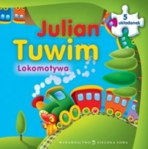 Okładka książki Książka z puzzlami. Lokomotywa