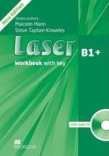 Okładka książki Laser 3ed B1+ WB with Key +CD MACMILLAN