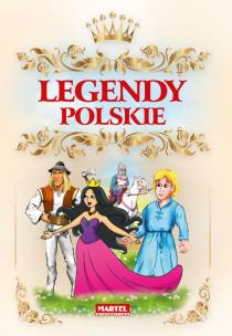 Okładka książki Legendy Polskie (beżowa)
