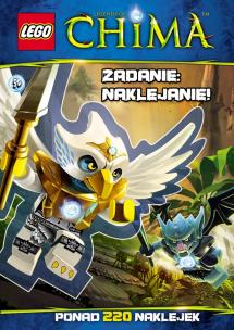 Okładka książki LEGO &reg; Legends of Chima. Zadanie: naklejanie!