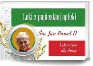 Okładka książki Leki z papieskiej apteki -  Lekarstwa dla duszy