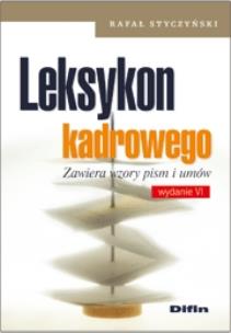 Okładka książki Leksykon kadrowego