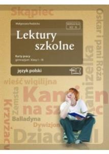 Okładka książki Lektury szkolne 1-3 Karty pracy