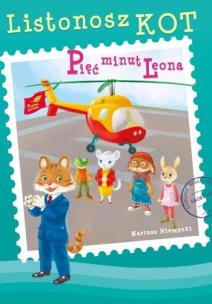 Okładka książki Listonosz Kot. Pięć minut Leona