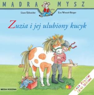 Okładka książki Mądra mysz - Zuzia i jej ulubiony kucyk