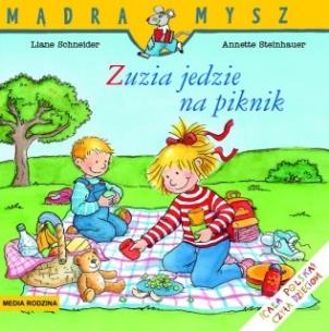 Okładka książki Mądra Mysz - Zuzia jedzie na piknik