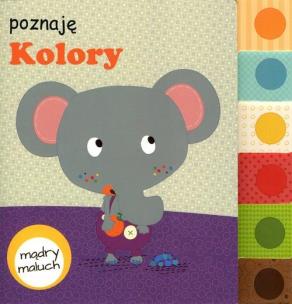 Okładka książki Mądry maluch. Poznaję kolory