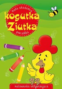 Okładka książki Mała akademia kogutka Ziutka. Pszczółka