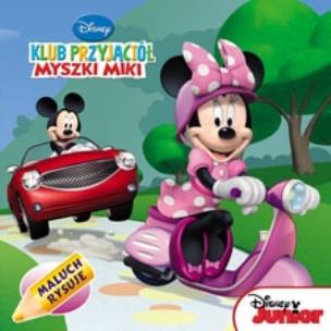 Okładka książki Maluch rysuje - Klub przyjaciół Myszki Miki