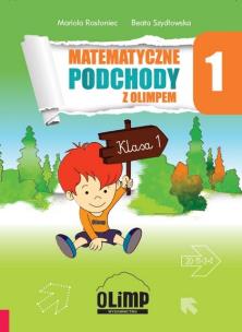 Okładka książki MATEMATYCZNE PODCHODY Z OLIMPEM klasa 1