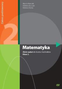 Okładka książki Matematyka LO 2 zbiór zadań ZP NPP w.2013 OE