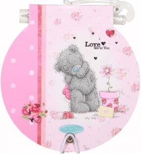 Okładka książki ME TO YOU Notes z mini długopisem - różowy