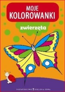 Okładka książki Moje kolorowanki. Zwierzęta