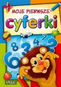 Okładka książki Moje pierwsze cyferki GREG