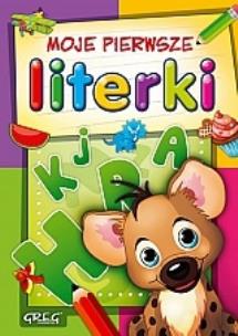 Okładka książki Moje pierwsze literki GREG