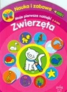 Okładka książki Moje pierwsze naklejki - Zwierzęta