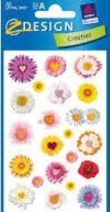 Okładka książki Naklejki papierowe kwiatki