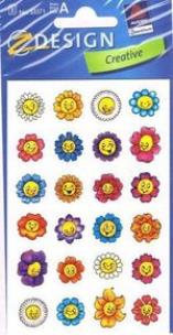 Okładka książki Naklejki - Buźki/Kwiaty