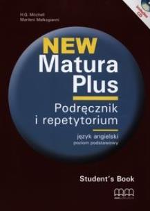 Okładka książki New Matura Plus Podręcznik i repetytorium z płytą CD