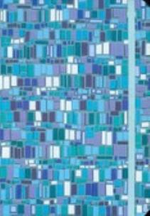 Opakowanie Notatnik Mini Niebieska Mozaika