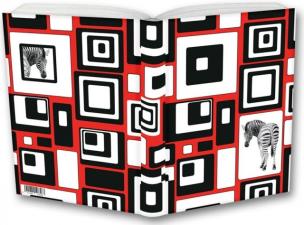 Opakowanie Notes Geepap XL Zebra