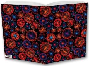 Opakowanie NotesGeepap XL Neonowe Kwiaty