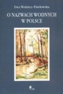 Okładka książki O nazwach wodnych w Polsce