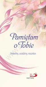 Okładka książki Pamiętam o Tobie